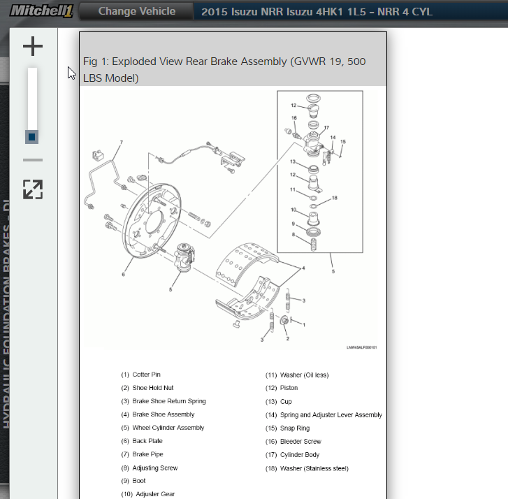 Rear Brake Assembly