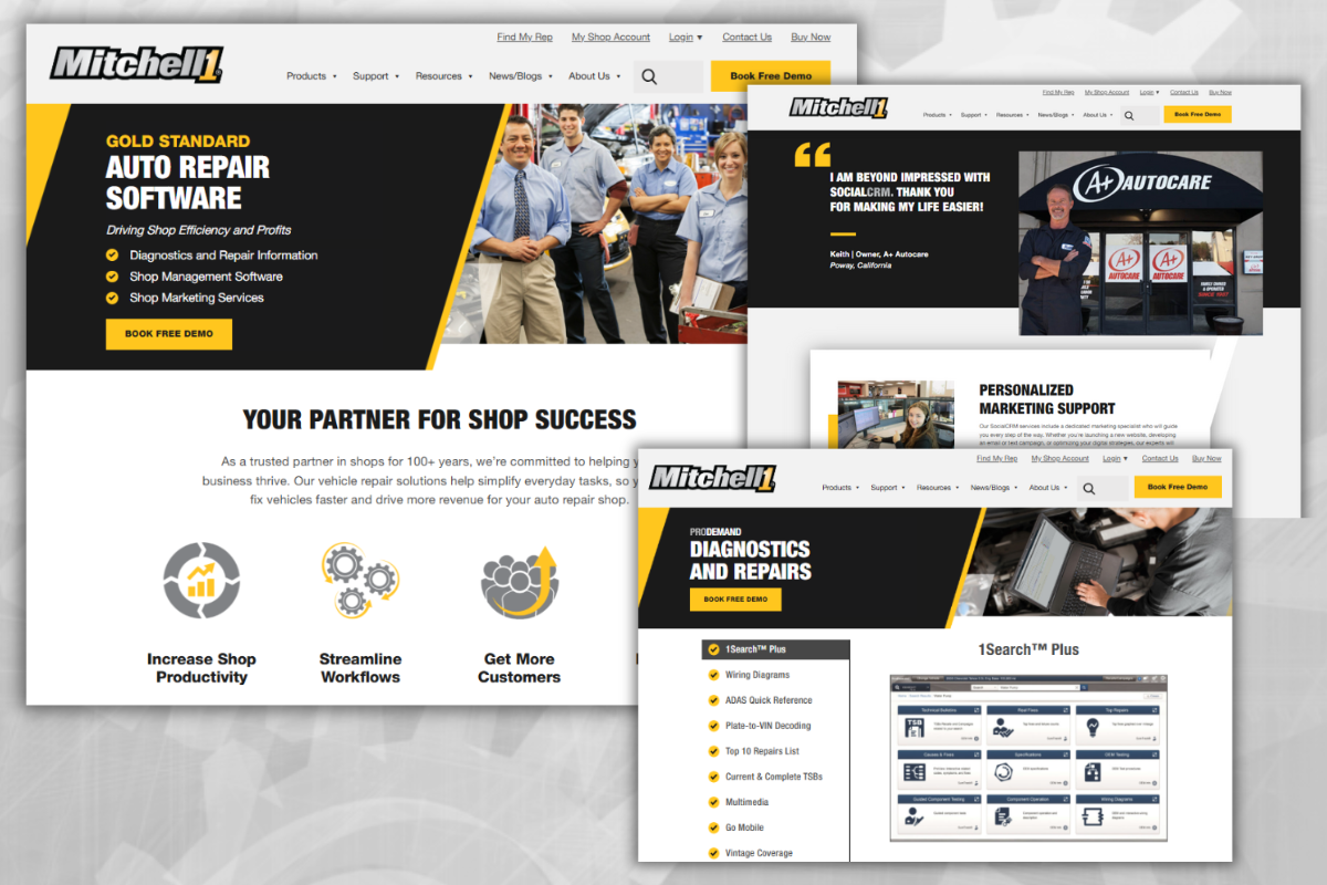 New Mitchell 1 website